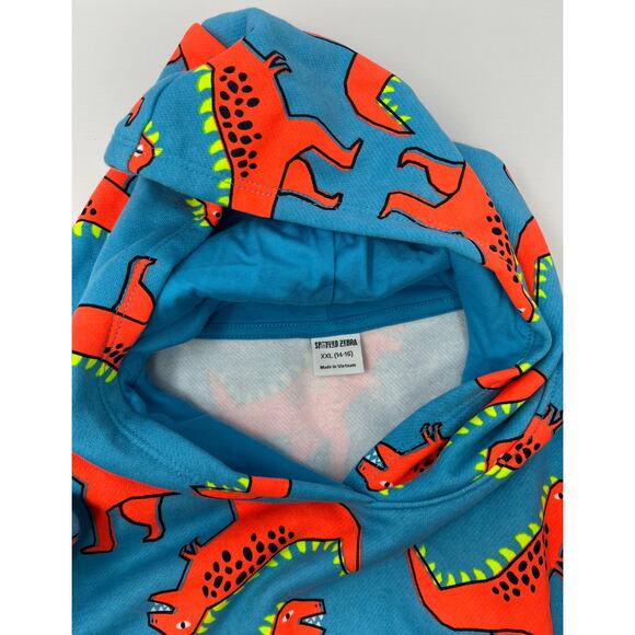 Spotted Zebra Kid's Dinosaur Hoodie size XXL (14-16) - Picture 6 of 7